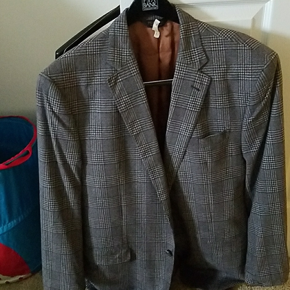 Jos A Bank 2b Joseph Sports Coat 44L